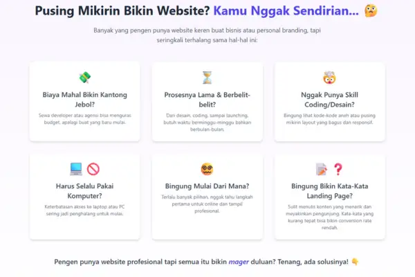Gambar Produk Template Konten